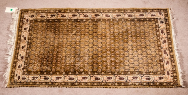 Appraisal: Oriental Area Rug Fair to Poor Condition ' L x