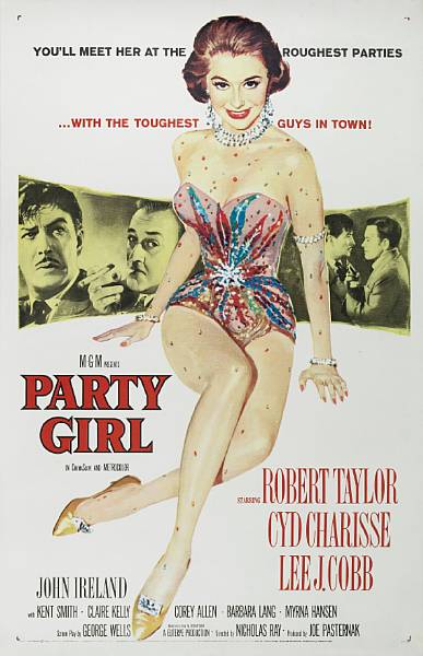 Appraisal: Party Girl MGM one-sheet condition A- linen-backed x in