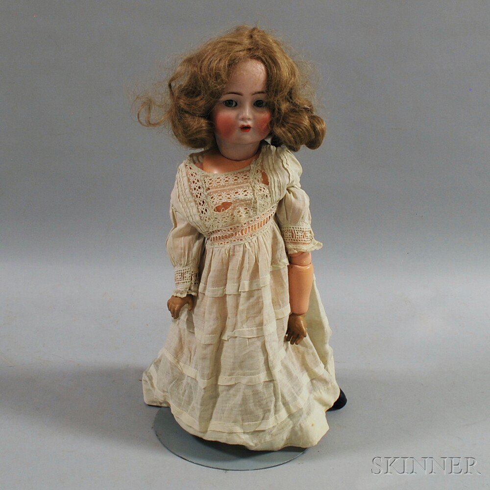 Appraisal: Kammer Reinhardt Simon Halbig Open-mouth Bisque Head Doll c s