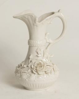 Appraisal: Belleek Pitcher Rose Isle nd Black Mark - H