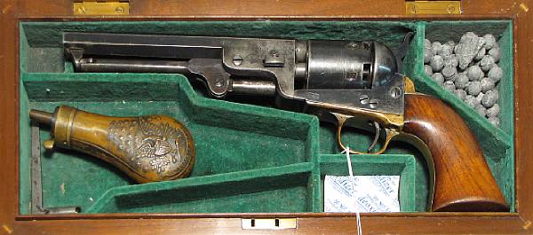 Appraisal: A Colt Model Navy percussion revolver with later case Serial