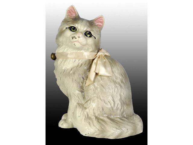 Appraisal: Sitting Cat Hubley Cast Iron Doorstop Description Marked Hubley Full-figure