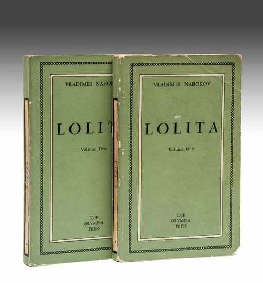 Appraisal: Nabokov Vladimir Lolita vol first edition first issue with original