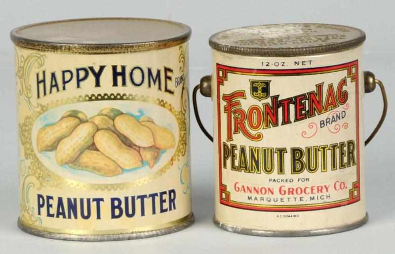 Appraisal: Lot of Peanut Butte Tins Description Includes one Happy Home