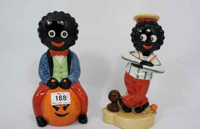 Appraisal: Carltonware Golliwog Sailor Limited Edition of and Golliwog Space Hopper