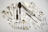 Appraisal: FLATWARE - Fifty-one piece lot of miscellaneous sterling flatware Lot