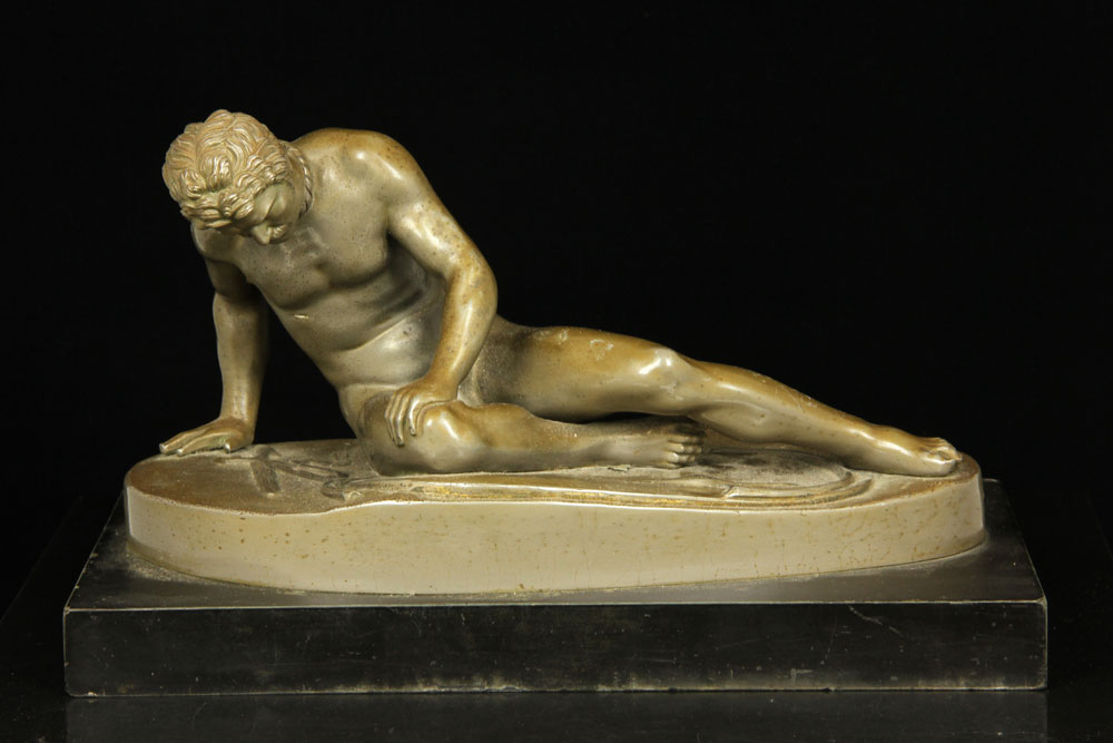 Appraisal: - th C The Dying Gaul Bronze th century The