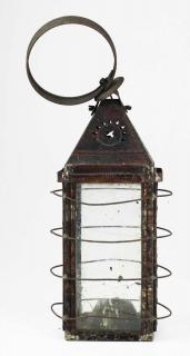 Appraisal: Parker'S Patent Proctorsville Vt Tin Lantern signed across top of