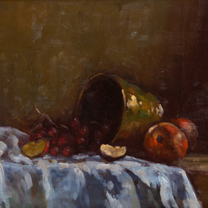 Appraisal: Eugene J Quinn American th Century Still Life oil on