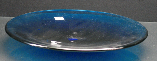 Appraisal: An Orrefors blue platter