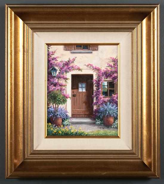 Appraisal: Barbara Robse Felisky American th century ''Riberac Brown Door'' oil