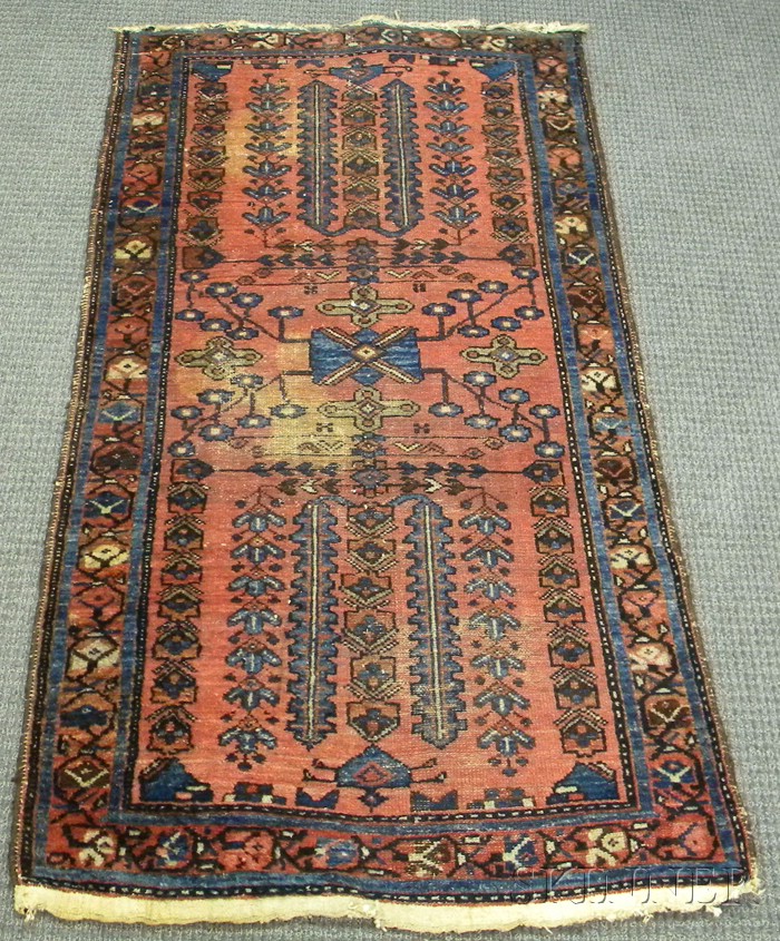 Appraisal: Hamadan Rug Northwest Persia th century ft in x ft