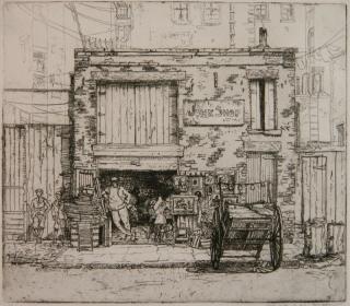 Appraisal: William C McNulty etching William C McNulty American - -