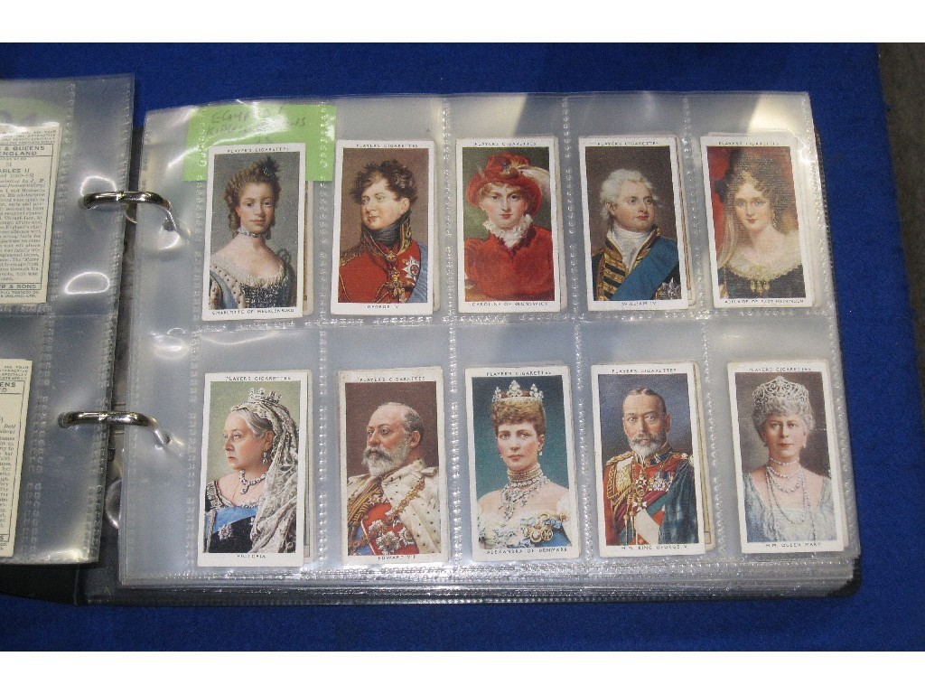 Appraisal: Album of assorted cigarette cards