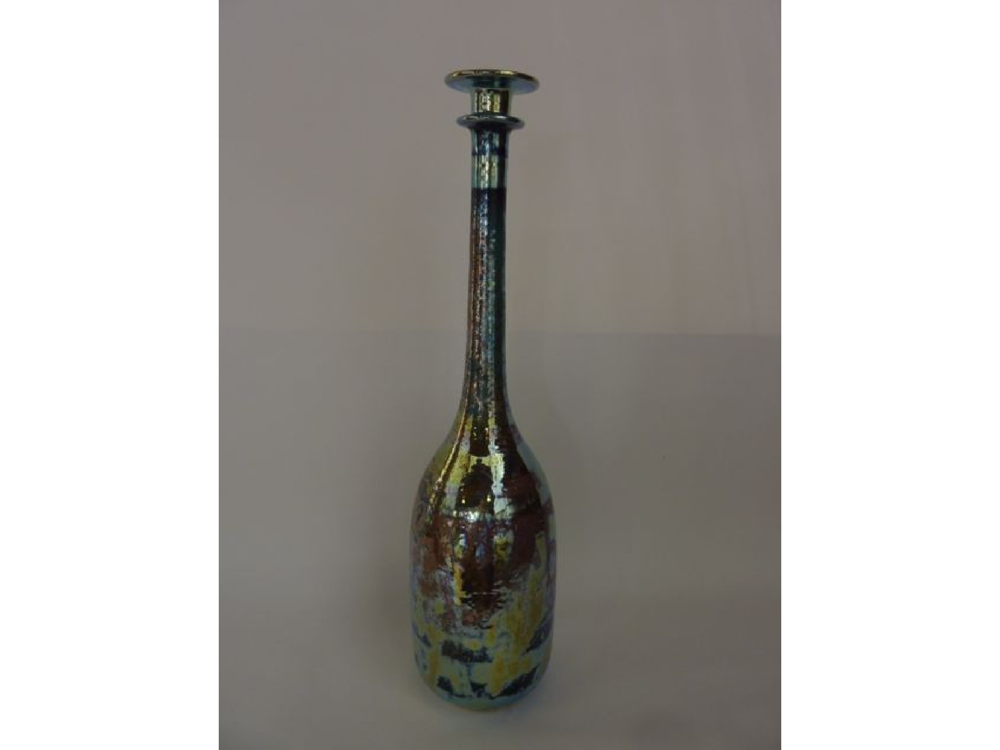 Appraisal: A tall studio pottery bottle by Sutton Taylor with elongated