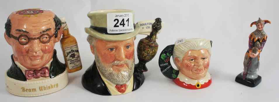 Appraisal: Royal Doulton small Character Jugs Sir Henry Doulton D Double