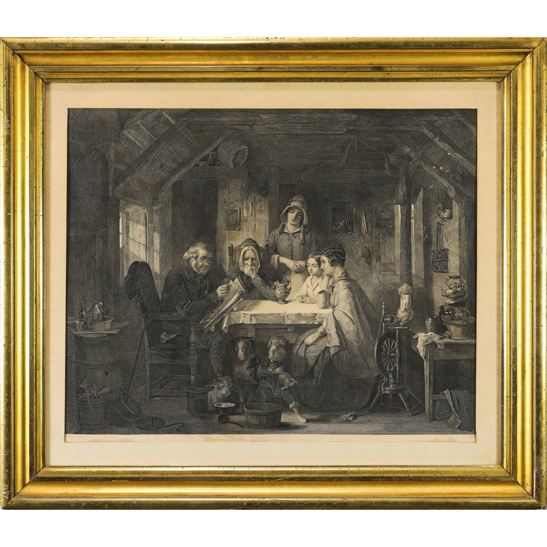 Appraisal: PRINT HENRY LEMON AFTER THOMAS FAED Henry Lemon British -