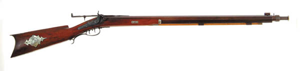 Appraisal: ROBBINS KENDALL LAWRENCE TARGET RIFLE CAL - octagonal bbl marked