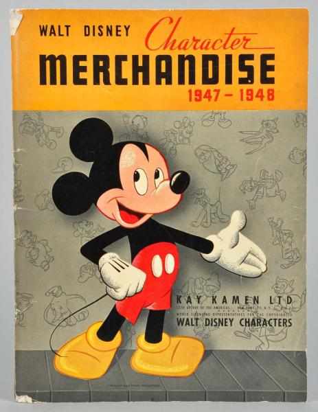 Appraisal: Disney Character - Merchandise Catalog Description Catalog marked Kay Kamen