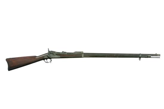 Appraisal: SPRINGFIELD TRAPDOOR RIFLE - caliber marked Springfield on lock plate