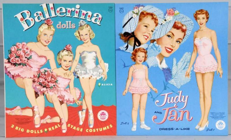 Appraisal: Lot of Merrill Paper Doll Sets Description Circa s Uncut