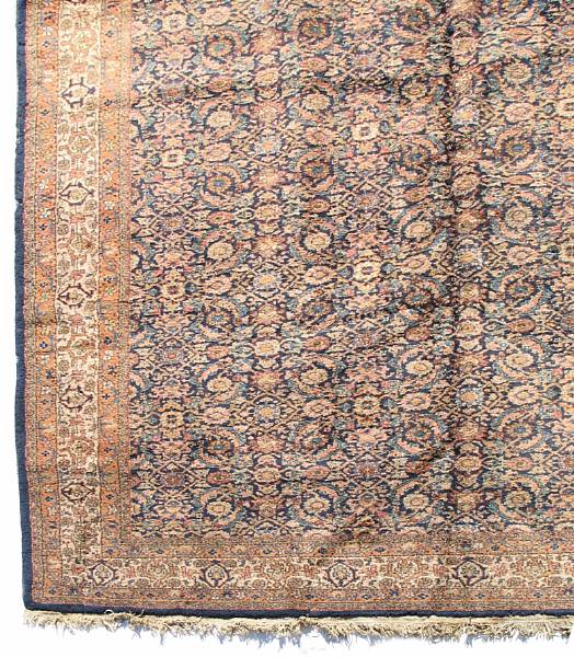 Appraisal: An Indian rug size approximately ft in x ft in