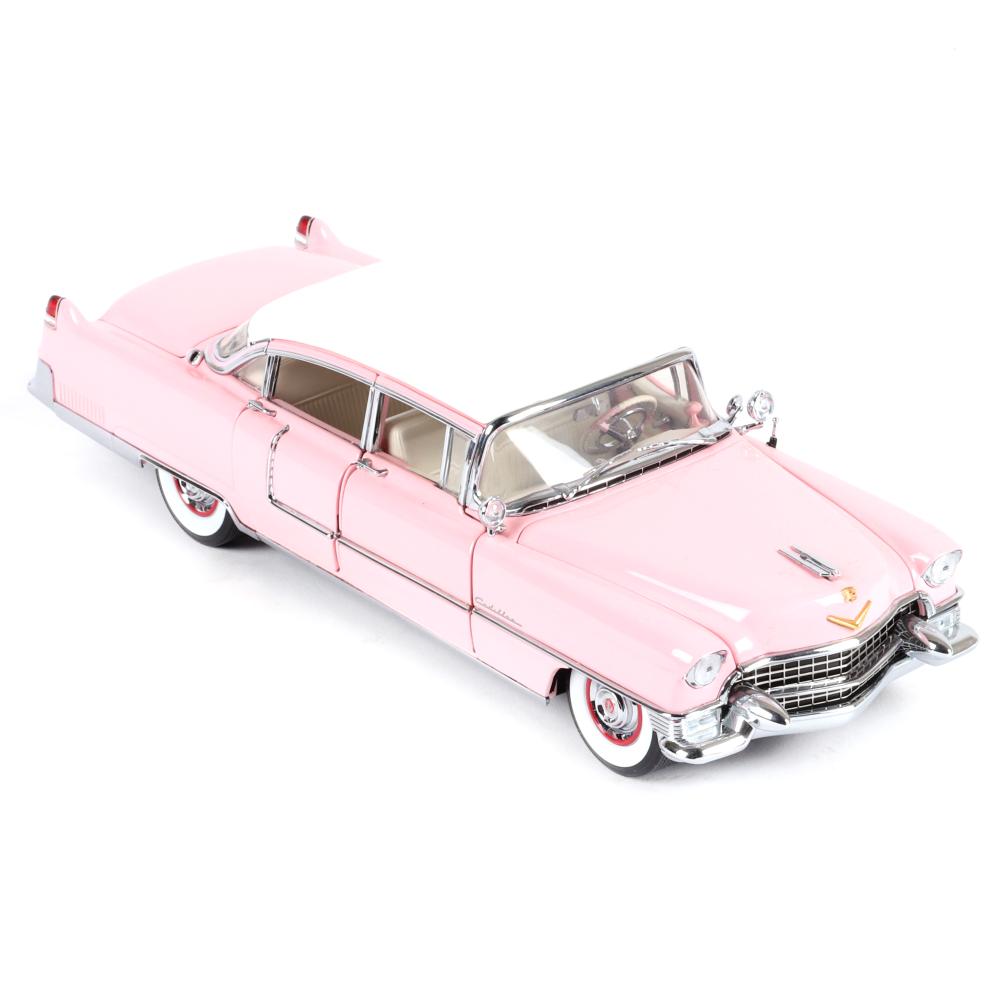 Appraisal: ELVIS PRESLEY'S PINK CADILLAC FLEETWOOD SCALE DIECAST CAR Elvis Presley's