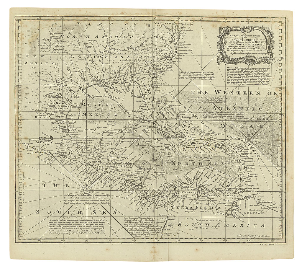 Appraisal: BOWEN EMANUEL A New and Accurate Chart of the West