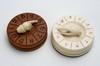 Appraisal: GAME COUNTERS - Two th C Whist counters - Flat