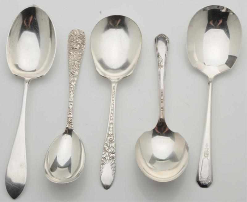 Appraisal: A Stone Associates Silver Serving Spoon Ca - workman's mark