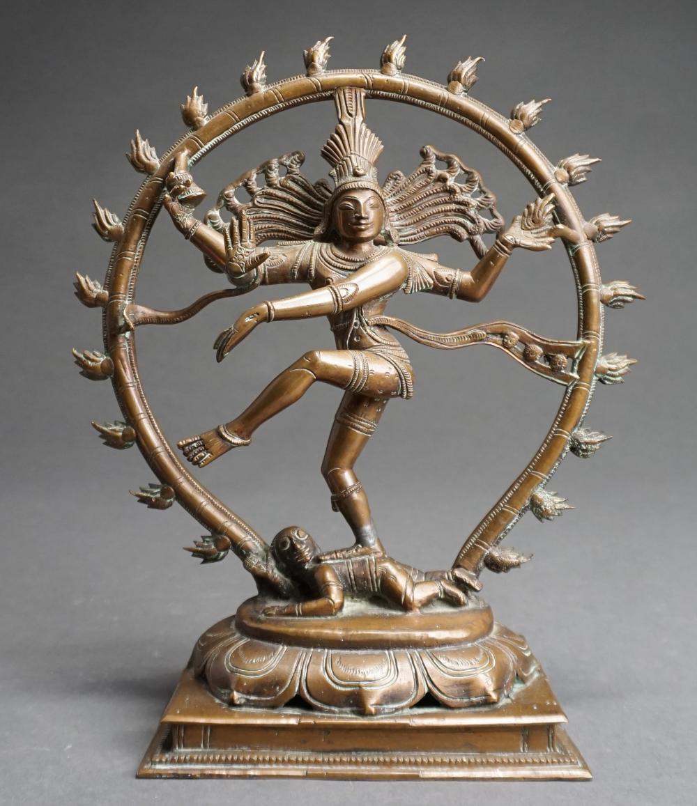 Appraisal: Indian Bronze Figure of Nataraja H in cm