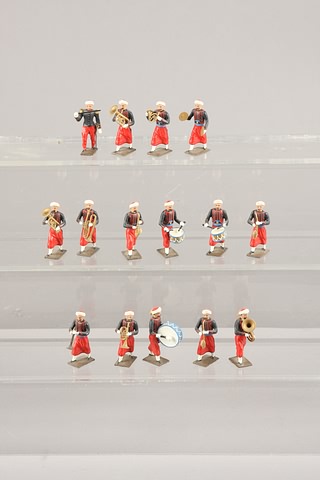 Appraisal: Set of CBG Mignot French Zouaves Musicians excellent condition