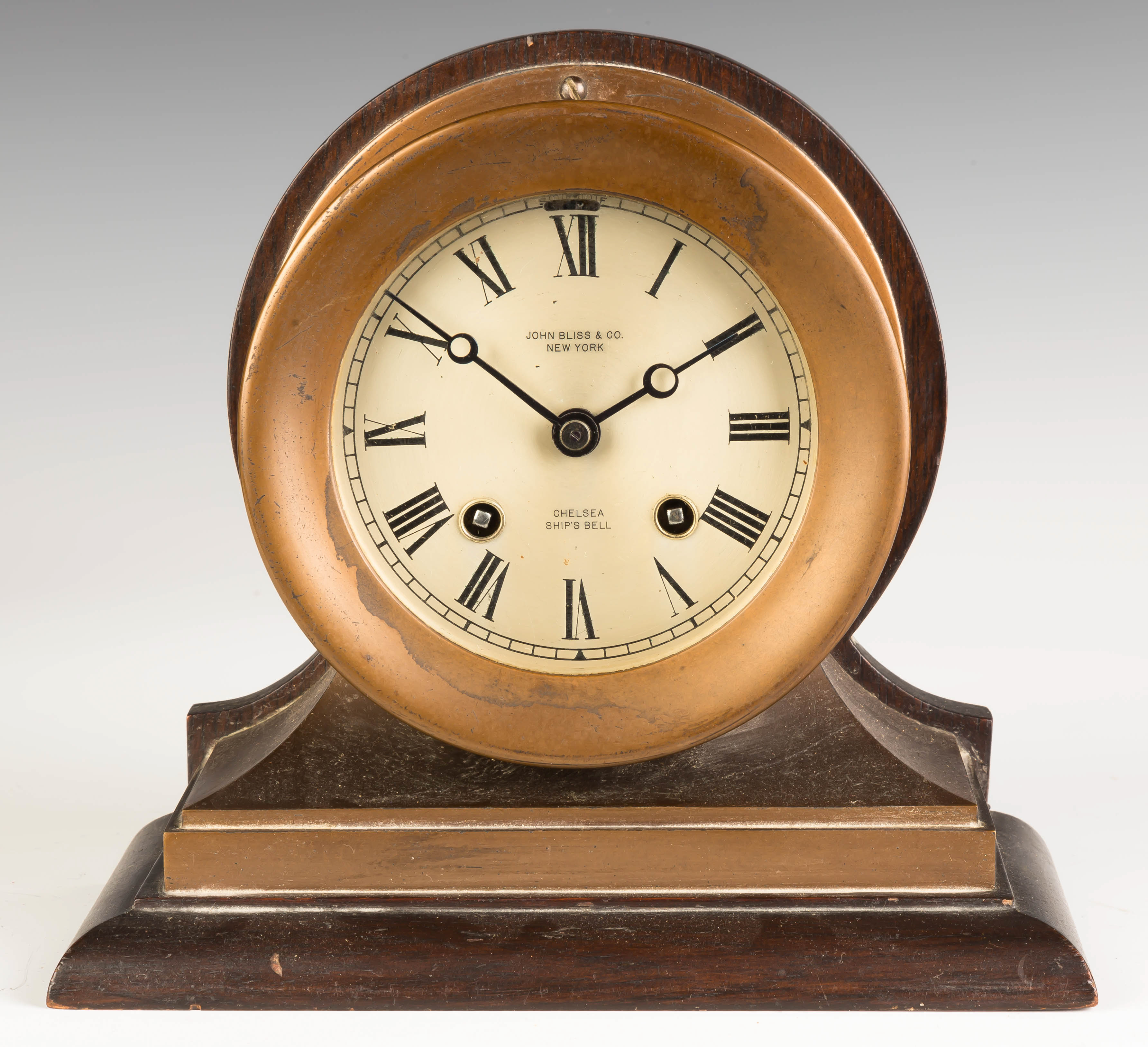 Appraisal: Chelsea Ships Bell Clock Retail by John Bliss Co NY