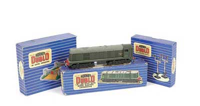 Appraisal: Hornby Dublo -rail Loco and accessories comprising L Bo-Bo BR