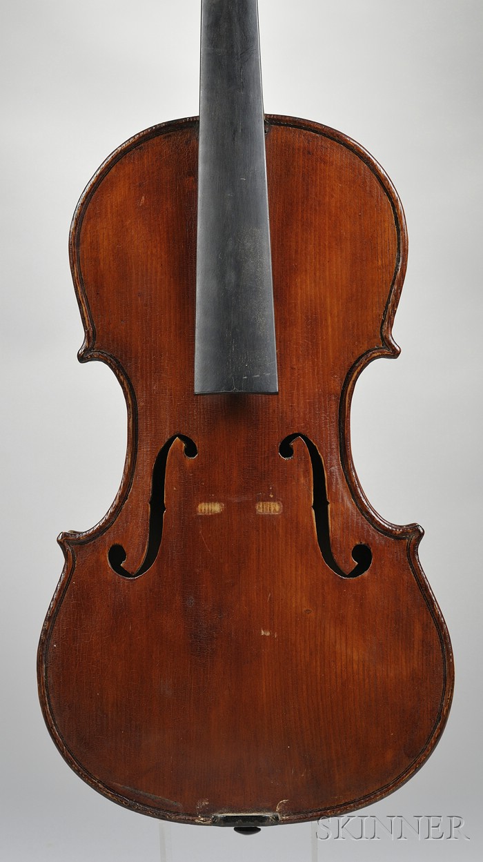 Appraisal: American Violin Seorim Swaine Rochester bearing the maker's label length