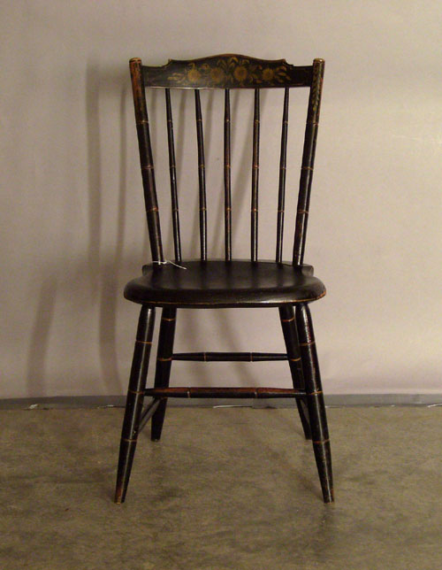 Appraisal: Pennsylvania rodback windsor chair th c Provenance Collection of Richard