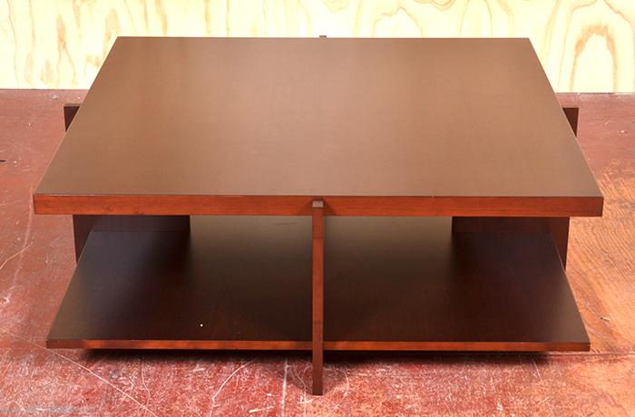 Appraisal: FRANK LLOYD WRIGHT - CHERRYWOOD LEWIS COFFEE TABLE -