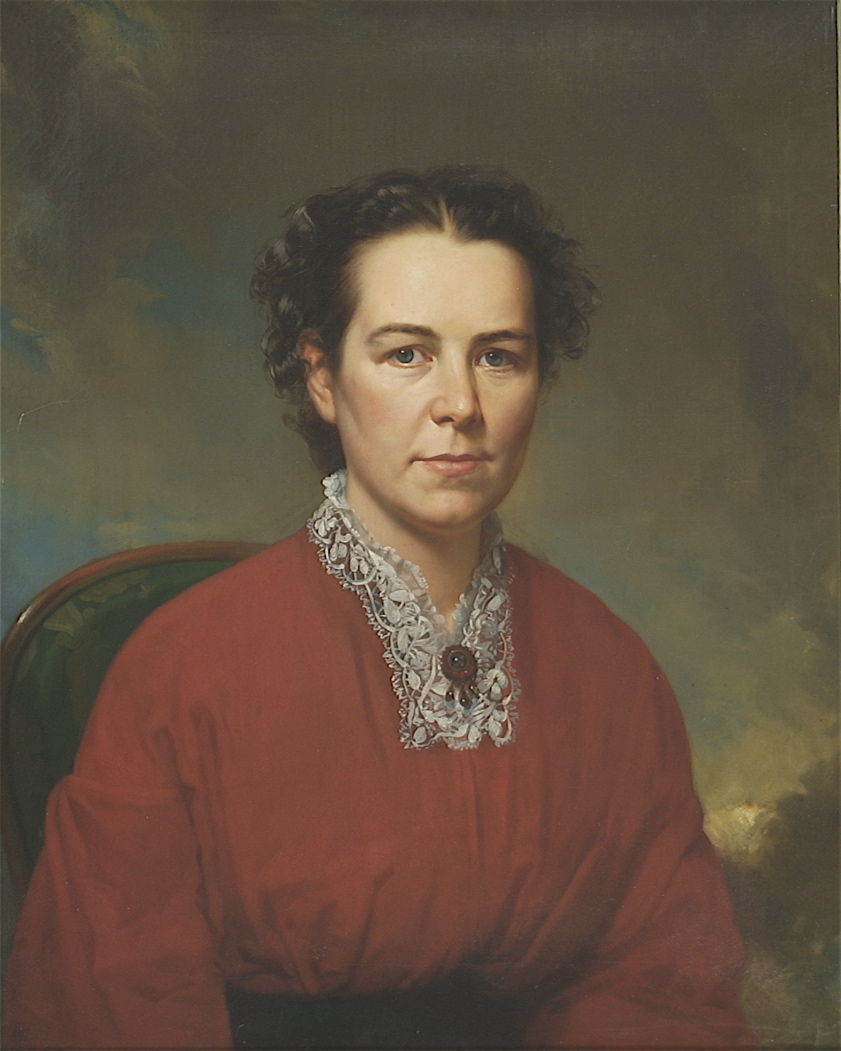 Appraisal: ALLEN SMITH JR Ohio - Portrait of a lady Inscribed