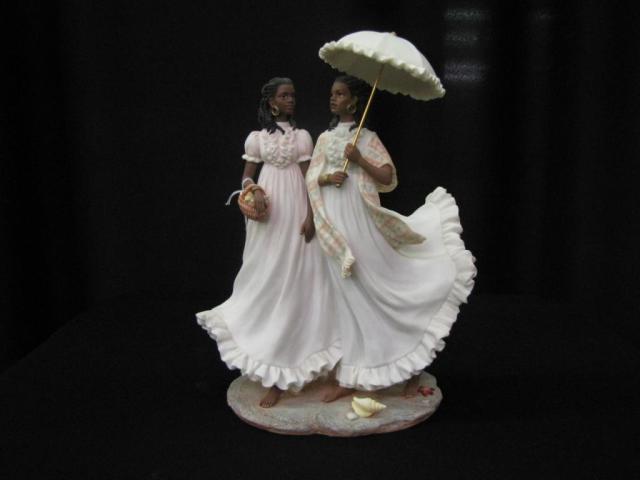 Appraisal: Sarah's Attic porcelain figural grouping including friends two women w