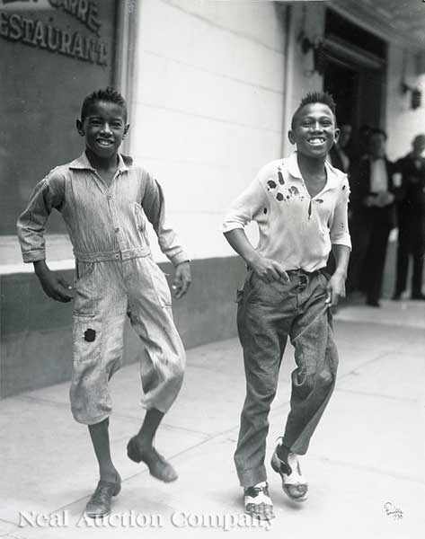 Appraisal: Theodore Fonville Winans American Louisiana - Jig Dancers silver gelatin