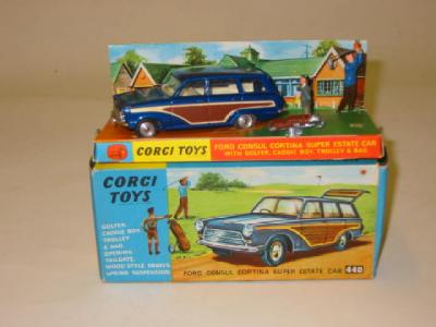 Appraisal: Ford Consul Cortina Estate with figures boxed inc inner E