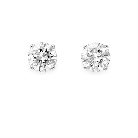 Appraisal: Pair of Diamond Stud Earrings Estimate -