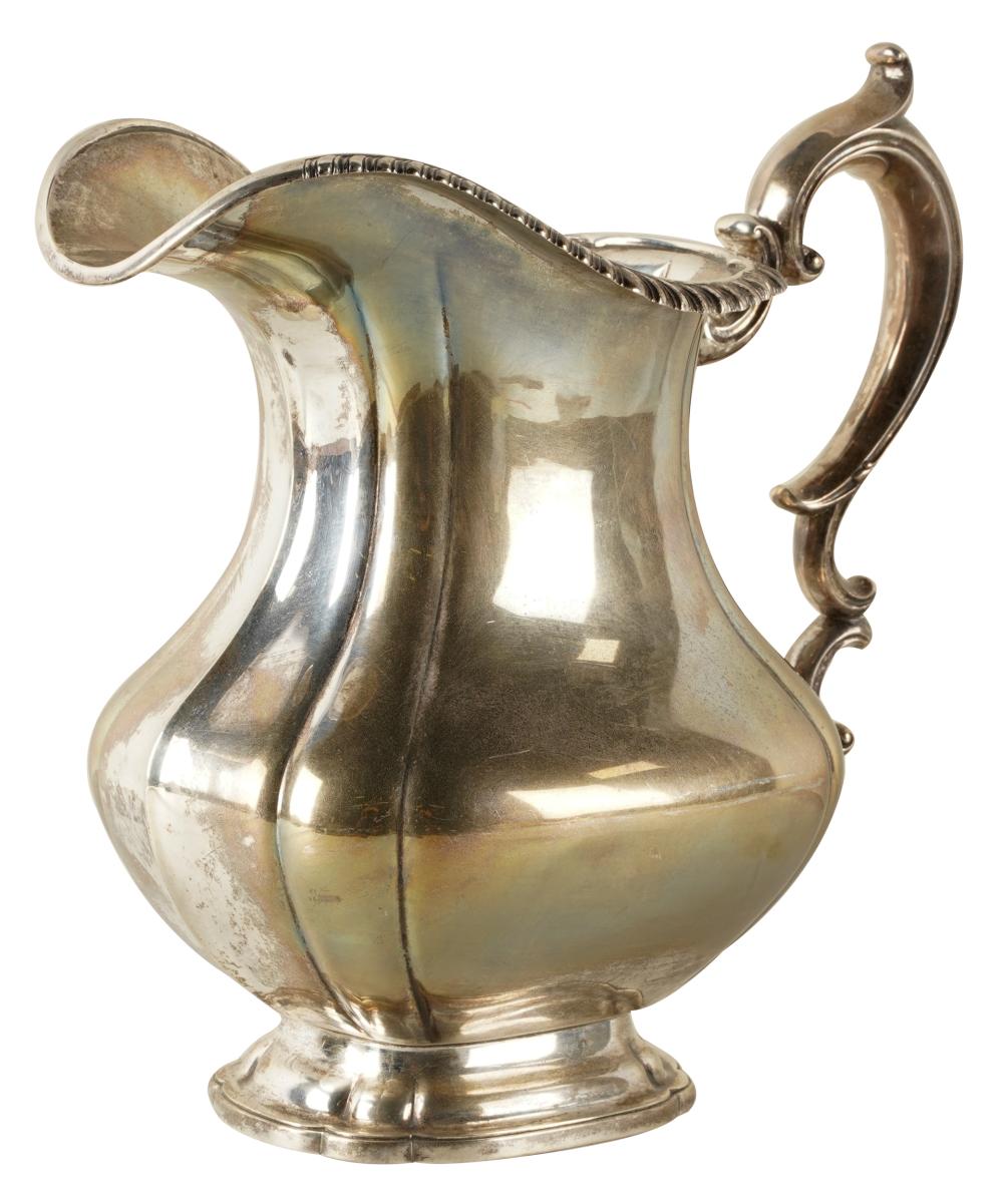 Appraisal: GORHAM STERLING PITCHER with maker's marks further marked Sterling approximately