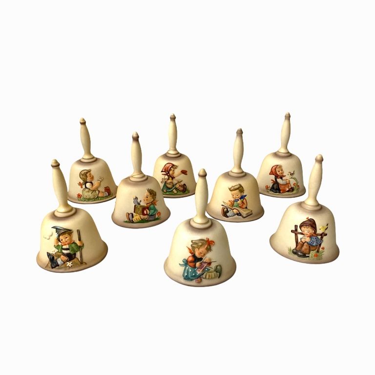 Appraisal: Collection of Hummel Porcelain Bells Collection of Hummel Porcelain Bells