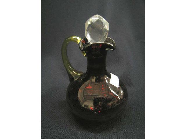 Appraisal: Victorian Amberina Art Glass Cruet with stopper