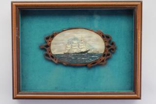 Appraisal: American School Clipper Ships Oil Board American School Clipper Ships