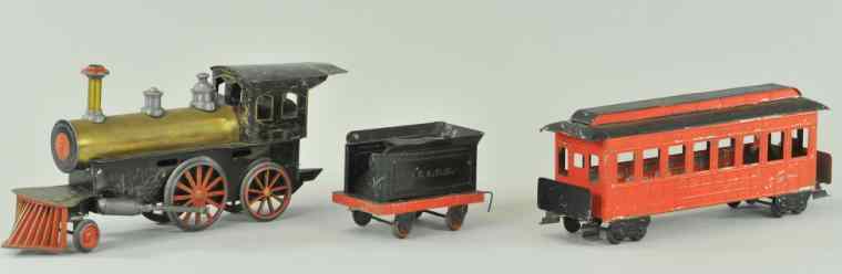 Appraisal: a WEEDEN TRAIN SET Includes locomotive and tender together with