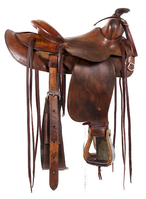 Appraisal: Pat Connolly Billings MT Western Style Saddle Made available in