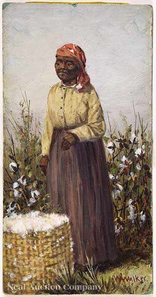 Appraisal: William Aiken Walker American South Carolina - Female Cotton Picker