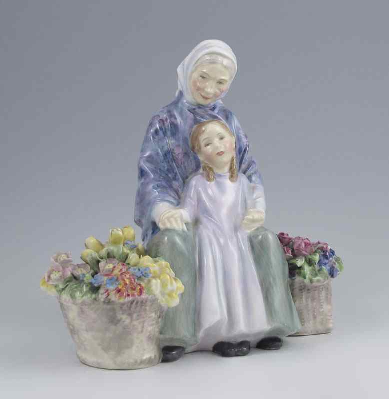 Appraisal: ROYAL DOULTON HN ''GRANNY'S HERITAGE'' Leslie Harradine issued retired ''